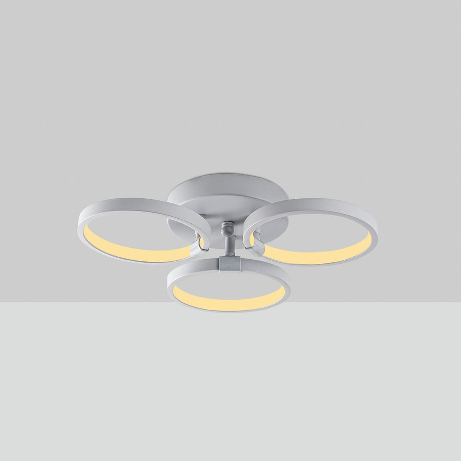 Halka Modern LED Plafonyer - Gri