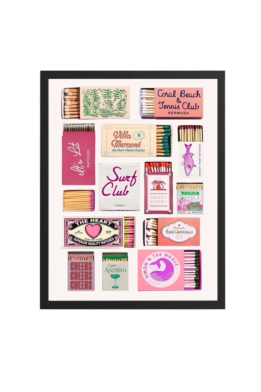Doğal Ahşap Çerçeveli Retro Tablo - Vintage ve Klasik Dekoratif Baskı | huhu2086