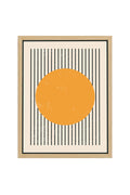Ahşap Çerçeveli Geometrik Tablo | Huhu572