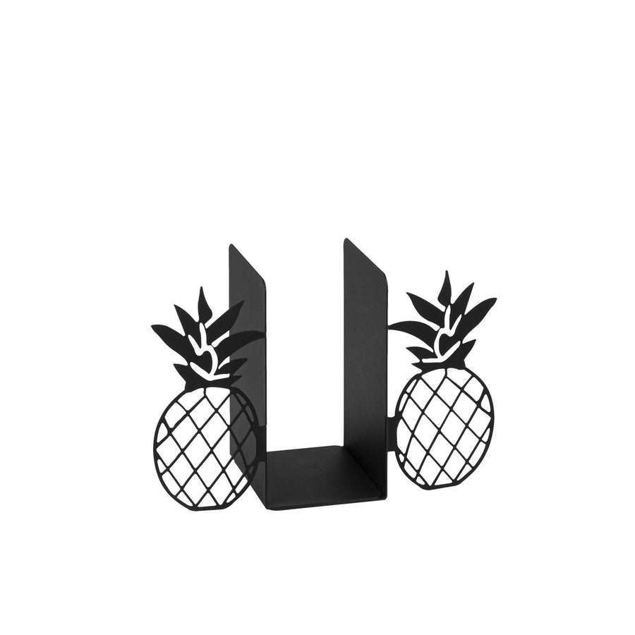 Ananas Metal Kitap Tutucu - Siyah