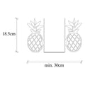 Ananas Metal Kitap Tutucu - Siyah