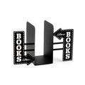 Books Tabela Metal Kitap Tutucu - Siyah