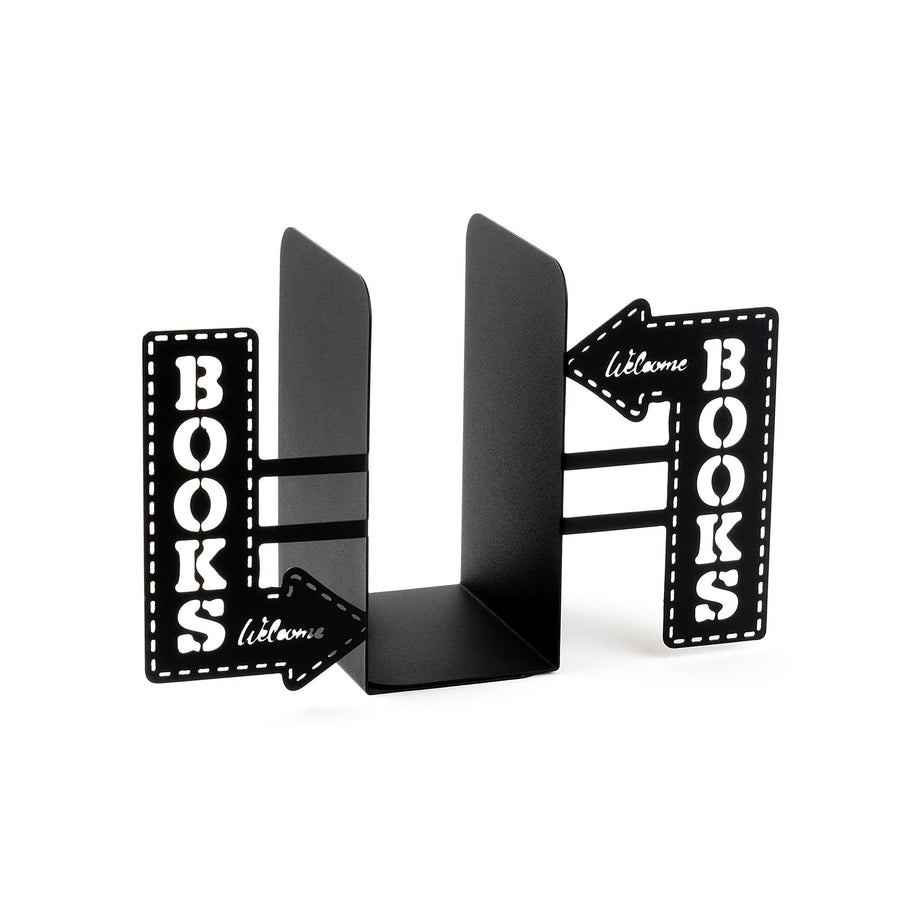 Books Tabela Metal Kitap Tutucu - Siyah
