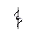 Spiral Modern Metal Aplik - Siyah