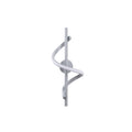 Spiral Modern Metal Aplik - Gri