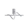 Dalga Modern Metal Plafonyer - Beyaz