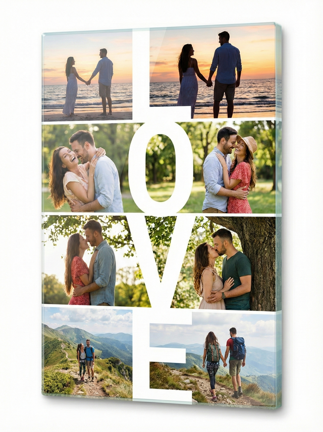 LOVE Kişiye Özel Cam Tablo