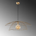 Lotus Tel Metal Tekli Sarkıt Buyuk - Altin