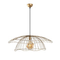 Lotus Tel Metal Tekli Sarkıt Buyuk - Altin