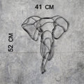 Fil Profil Metal Duvar Panosu - Siyah