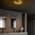 Halka LED Plafonyer Metal - Altın