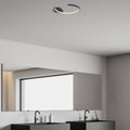 Halka LED Plafonyer Metal - Siyah