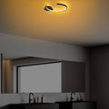 Halka LED Plafonyer Metal - Siyah