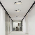 Halka LED Plafonyer Metal - Siyah