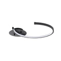 Halka LED Plafonyer Metal - Siyah
