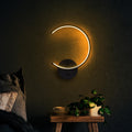 Halka LED Aplik Metal - Siyah