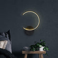 Halka LED Aplik Metal - Siyah