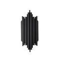Boru Art Deco Tekli Aplik Modern - Siyah