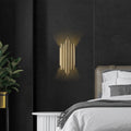Boru Art Deco Tekli Aplik Modern - Altın