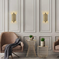 Boru Art Deco Tekli Aplik Modern - Altın