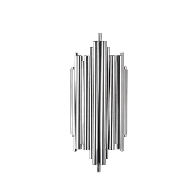 Boru Art Deco Tekli Aplik Modern - Gümüş