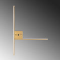 T-Form Metal Aplik - Altin