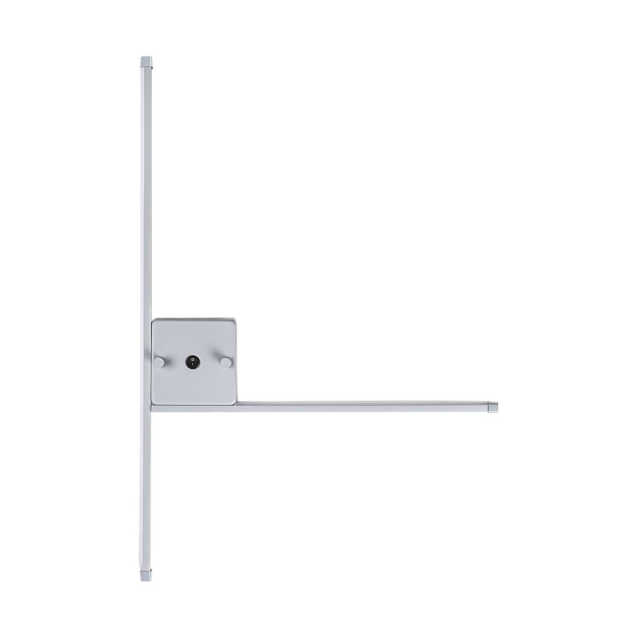 T-Form Metal Aplik - Gri