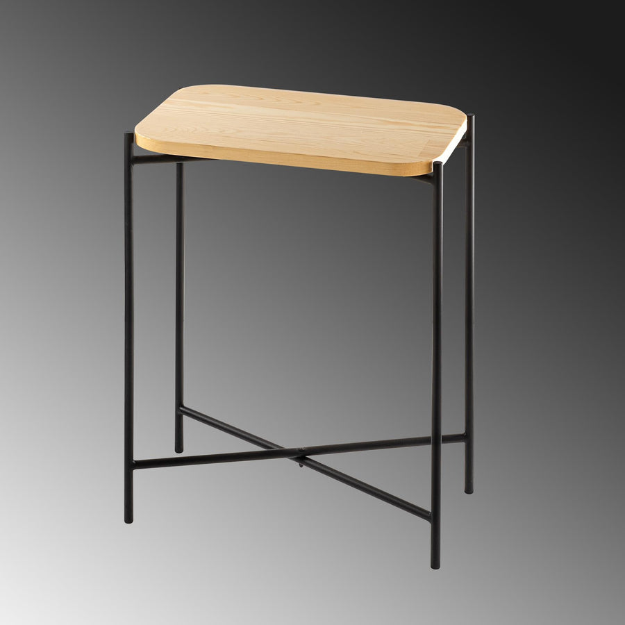 Ahsap Metal Sehpa Modern - Ahsap