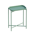 Yeşil Metal Tepsi Sehpa - Yesil