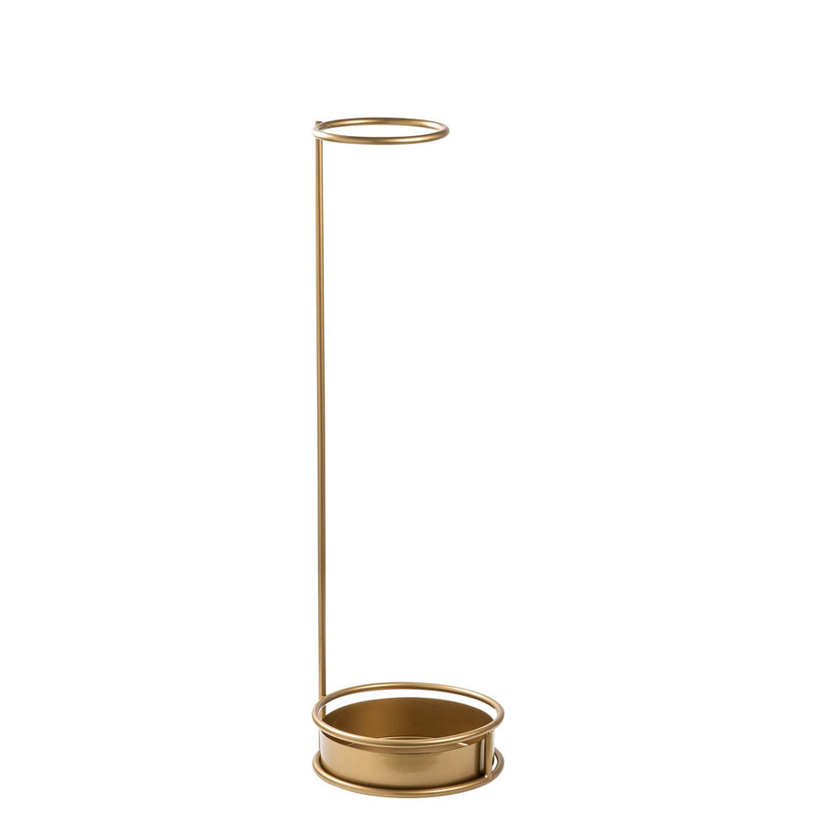 Ince Cubuk Metal Semsiye Standı - Altin