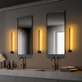 Modern LED Çubuk Aplik Metal - Siyah
