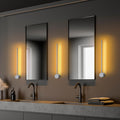 Modern LED Çubuk Aplik Metal - Gri