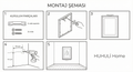 Doğal Ahşap Çerçeveli Retro Tablo - Yazlık Plaj Pop Art Desenli | huhu2572