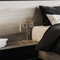 Halka Kancalı Metal Takı Standı - Altin