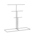 Üç Kademeli Metal Takı Standı - Gri