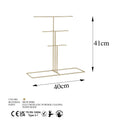 T-Bar Metal Taki Standi - Altin