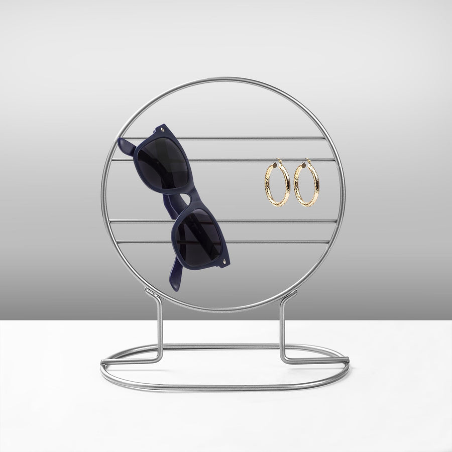 Oval Metal Taki Standi - Gri