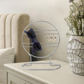Oval Metal Taki Standi - Gri