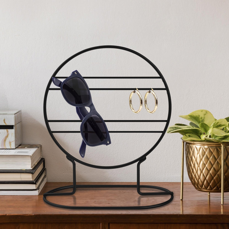 Oval Metal Taki Standi - Siyah