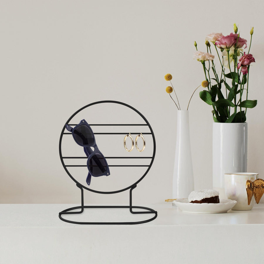 Oval Metal Taki Standi - Siyah
