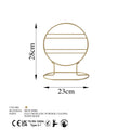 Oval Metal Taki Standi - Altin