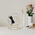 Oval Metal Taki Standi - Altin