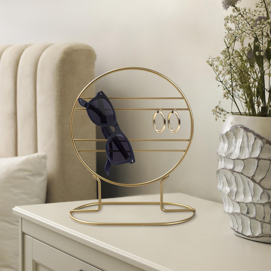 Oval Metal Taki Standi - Altin