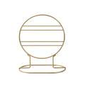 Oval Metal Taki Standi - Altin