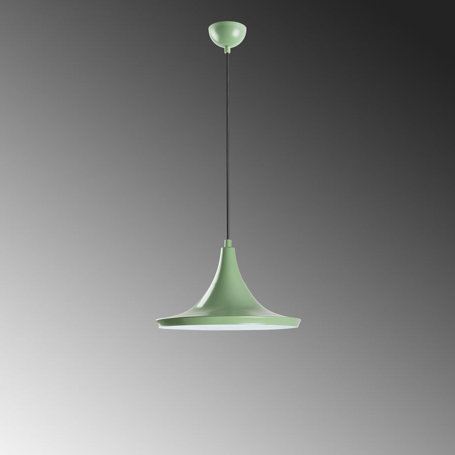 Trompet Metal Tekli Sarkıt - Yesil