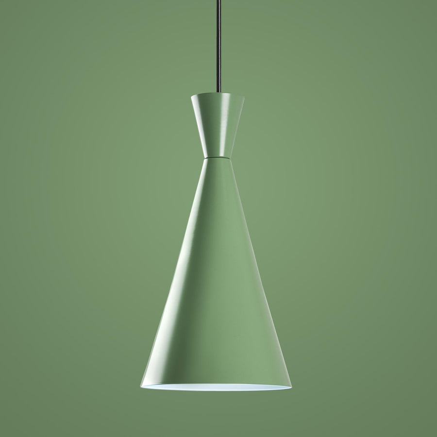 Konik Metal Tekli Sarkıt - Yesil