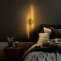 Çift Çubuk Modern LED Aplik - Altın