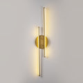Çift Çubuk Modern LED Aplik - Altın