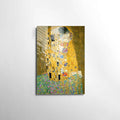 Klimt Opucuk Cam Tablo - Altin
