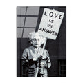 Einstein Love Is The Answer Cam Tablo - Siyah